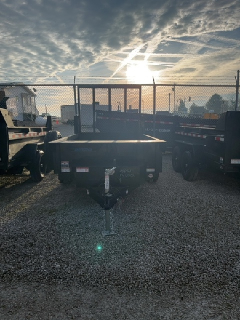 New 2026 Sure-Trac 5x8 5K Single Ram Dump Trailer w/ Landscape Gate