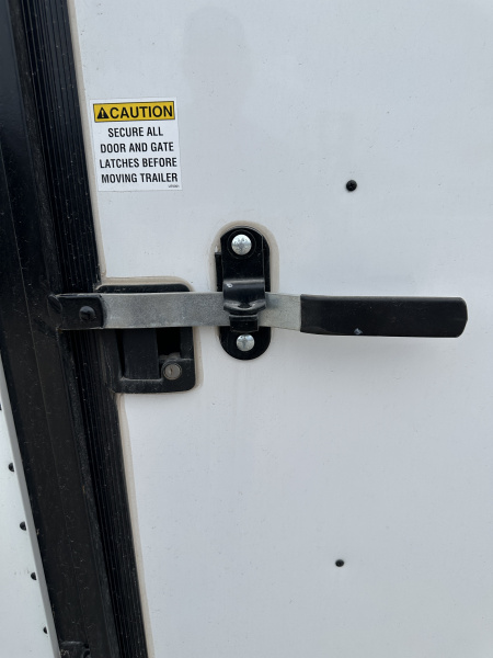 New 2025 Cargo Craft 6'x10'x6'6" Expedition Extreme White / Black out w/ ramp door Cargo / Enclosed Trailer