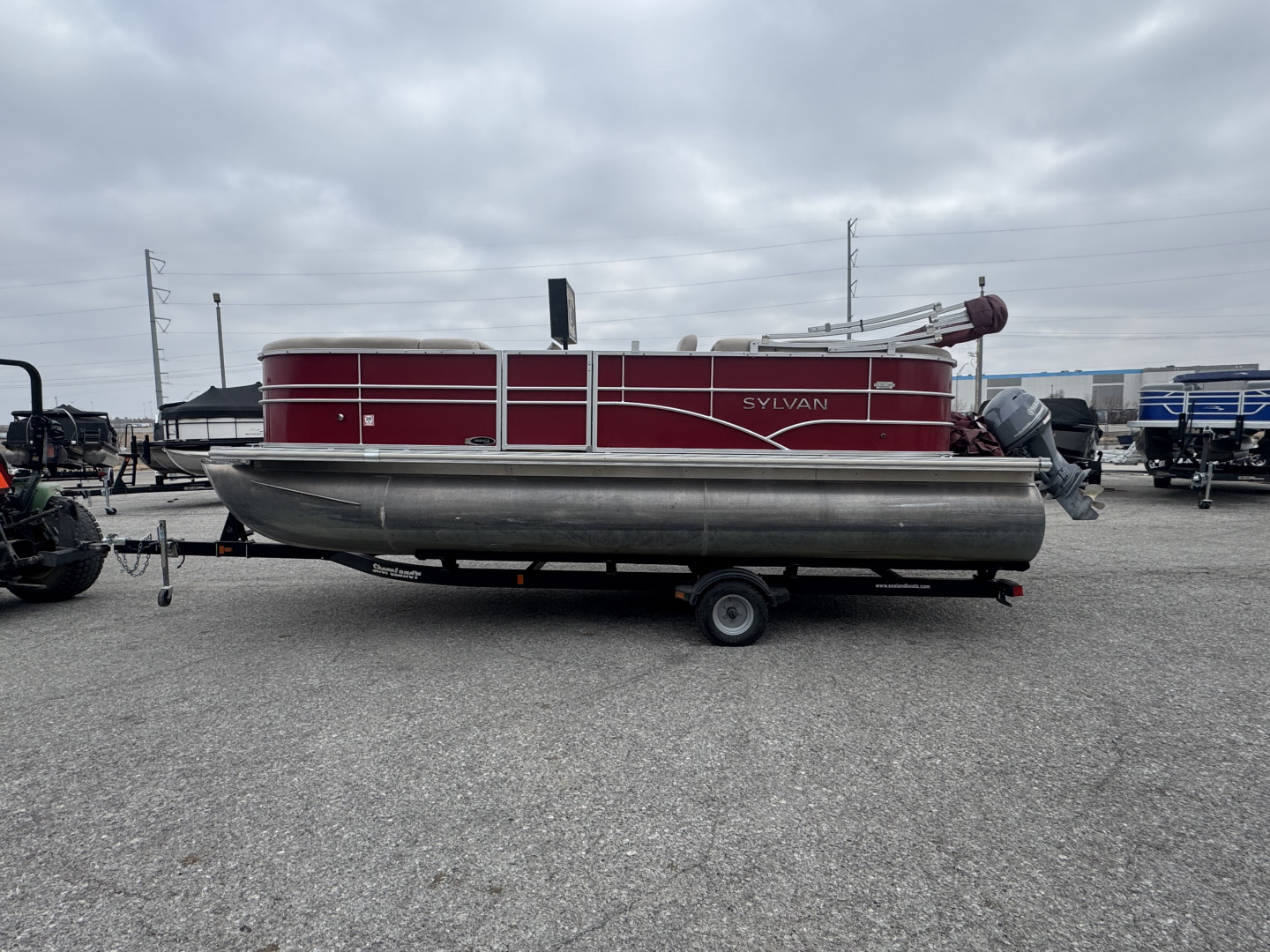Used 2015 Sylvan Mirage 8520 Pontoon Boat