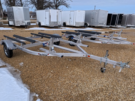 New 2026 Triton Trailers Aluminum ELITE WCII Double PWC with Aluminum Rim Wheels and ST145/R12E Tires