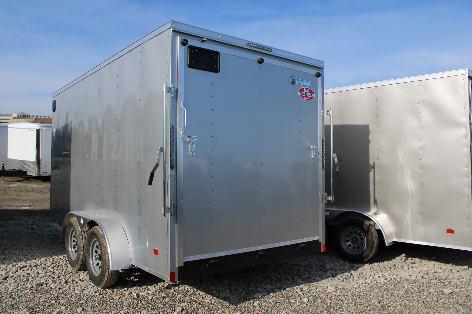 New 2026 Darkhorse Cargo 7X14 R WITH 7' INTERIOR HEIGHT STOCK ID 52313 Cargo / Enclosed Trailer