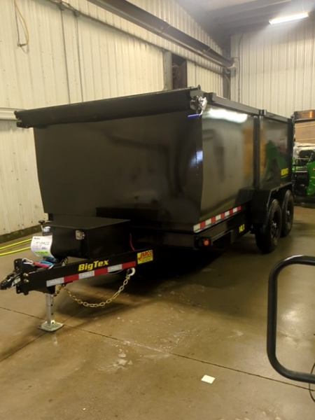 New 2026 Big Tex Trailers 83X14 4FT HIGH SIDE Dump Trailer