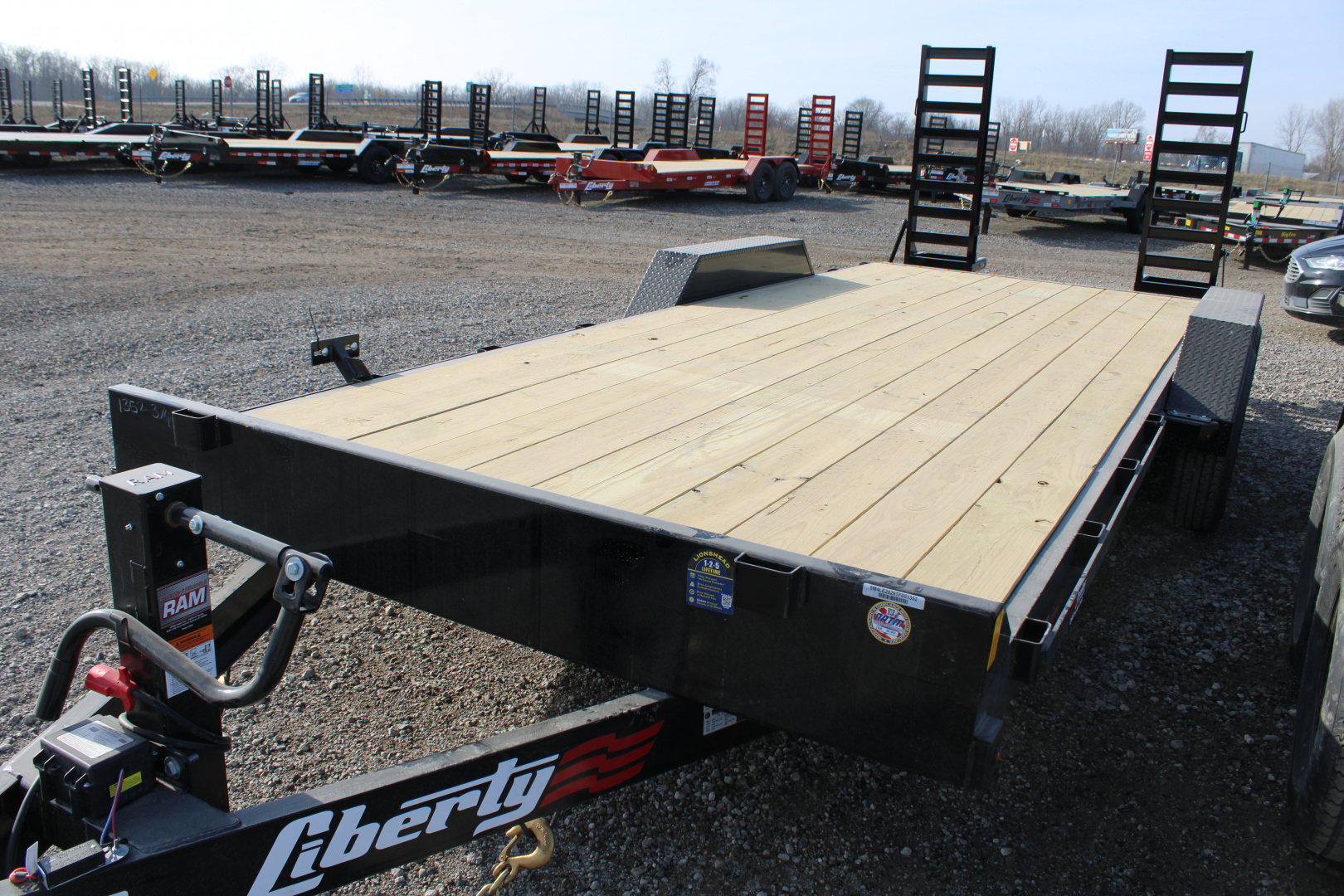New 2026 Liberty 20' FR 14K GVR STOCK ID 52360 Equipment Trailer