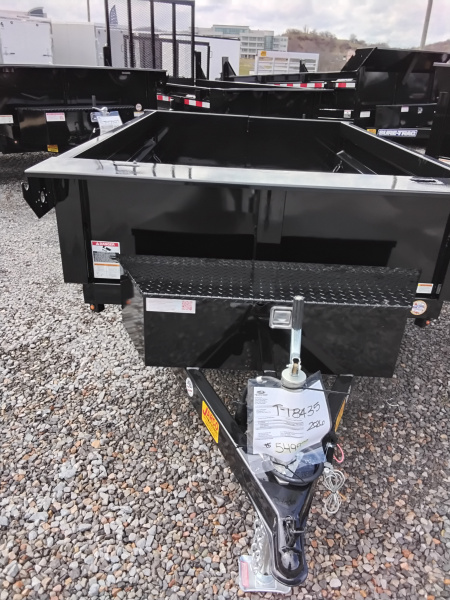 New 2026 Sure-Trac 5 x 8 Single Ram Black Homeowner Dump 5K