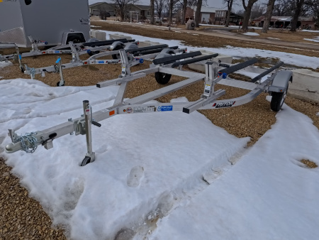 New 2026 Triton Trailers Aluminum ELITE WCII 2 Place Personal Watercraft with ST145R12E Tires & Aluminum Rims