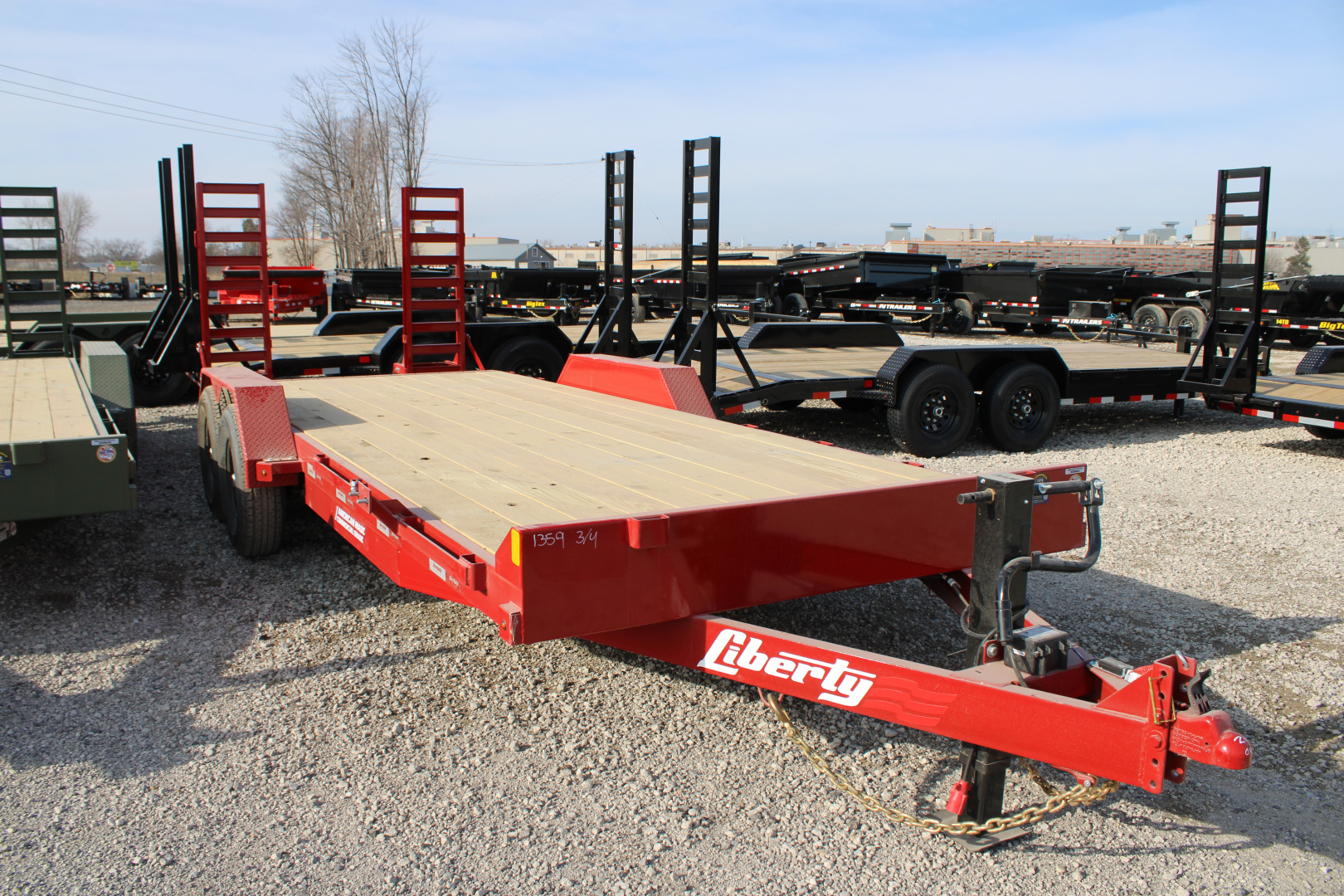 New 2026 Liberty 18' FR 14K GVWR STOCK ID 52357 Equipment Trailer