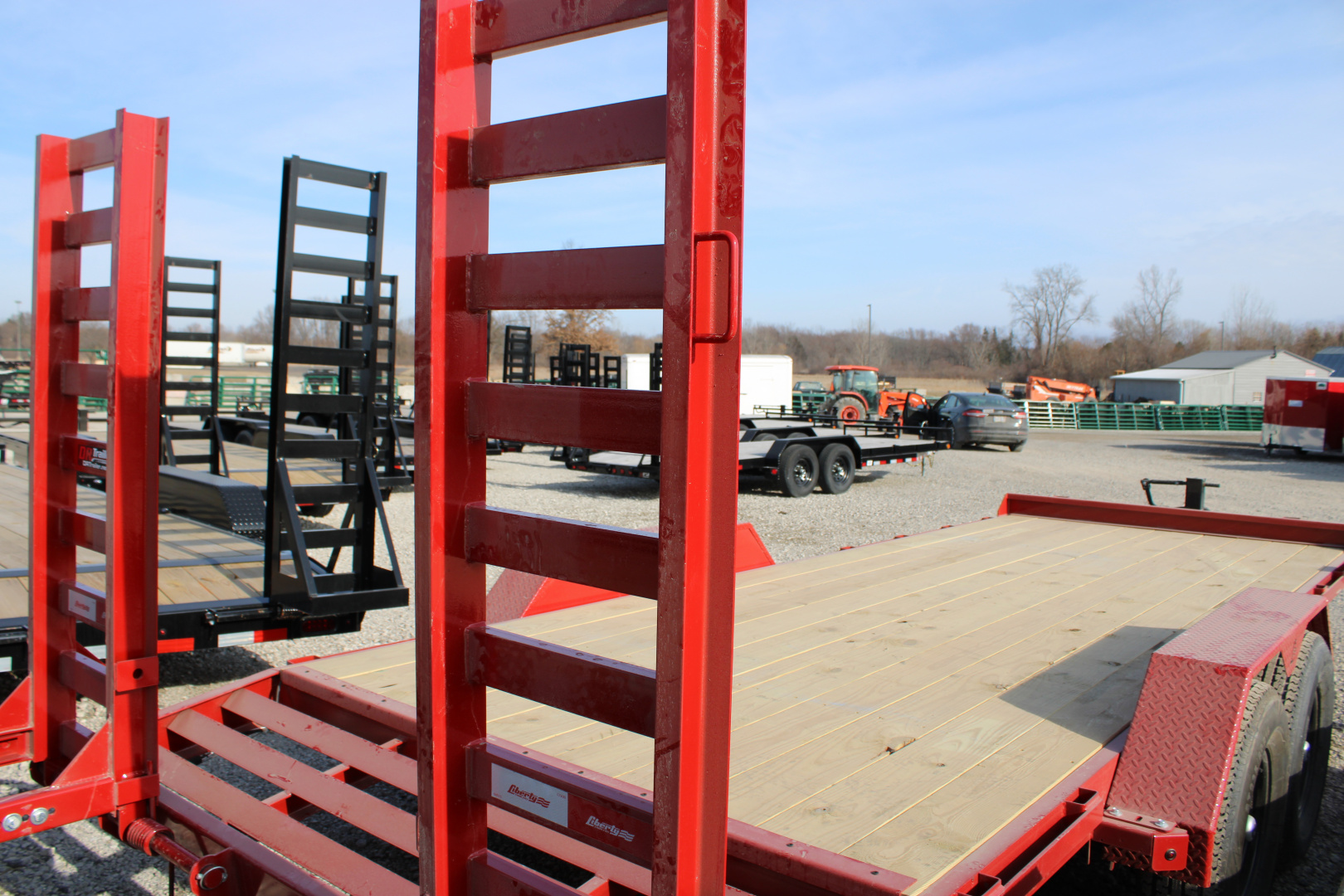 New 2026 Liberty 18' FR 14K GVWR STOCK ID 52357 Equipment Trailer