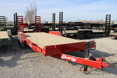 New 2026 Liberty 18' FR 14K GVWR STOCK ID 52357 Equipment Trailer