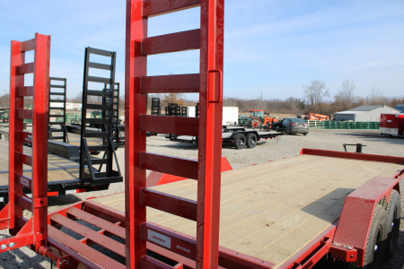 New 2026 Liberty 18' FR 14K GVWR STOCK ID 52357 Equipment Trailer