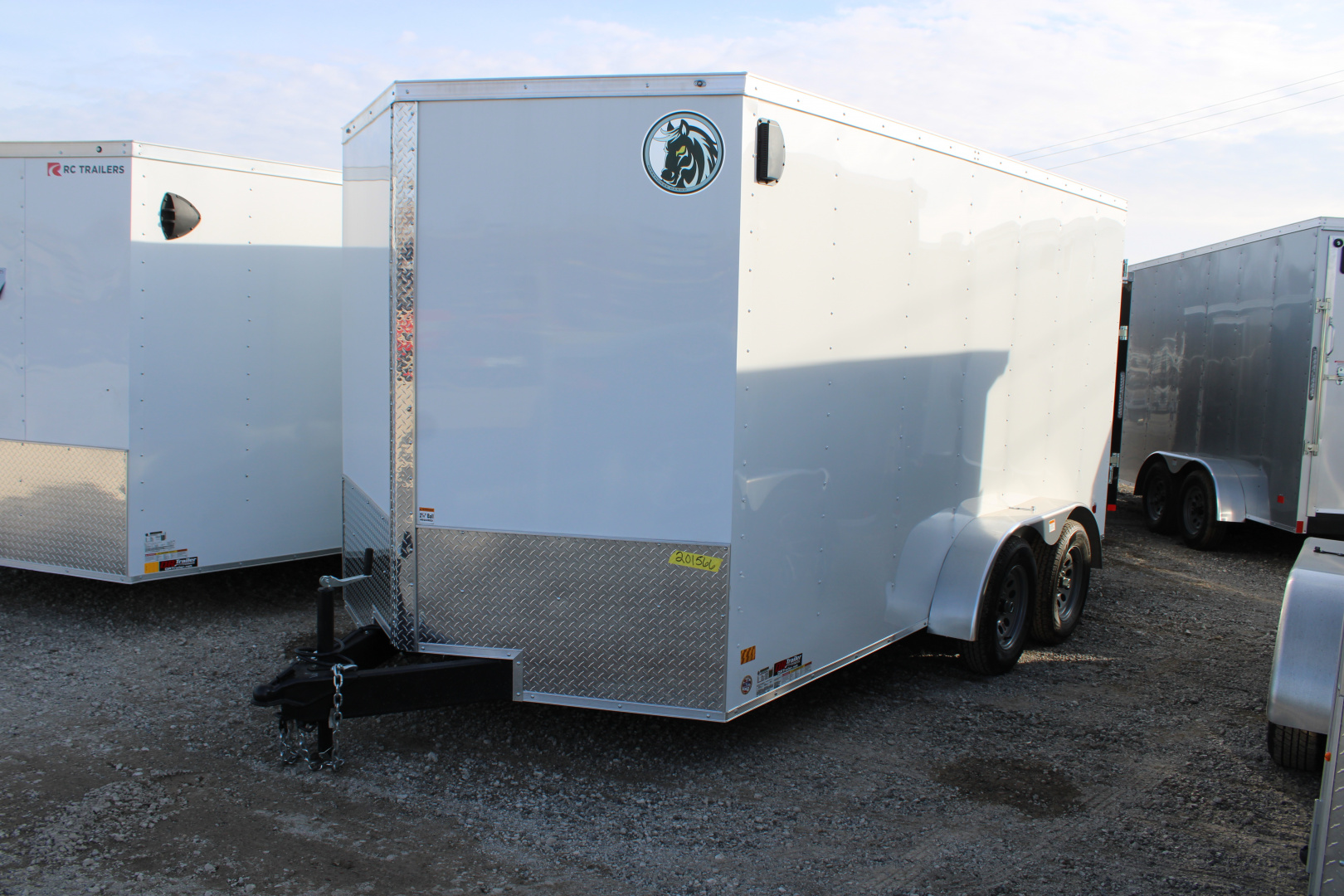 New 2026 Darkhorse Cargo 7X14 DD WITH EXTRA 6" INTERIOR HEIGHT STOCK ID 52251 Cargo / Enclosed Trailer