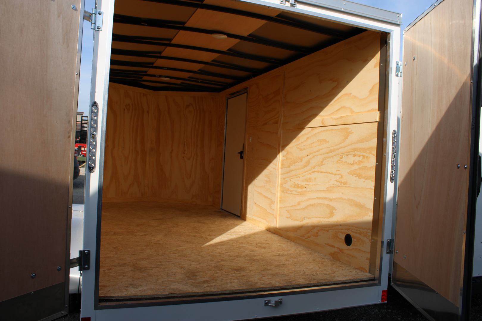 New 2026 Darkhorse Cargo 7X14 DD WITH EXTRA 6" INTERIOR HEIGHT STOCK ID 52251 Cargo / Enclosed Trailer