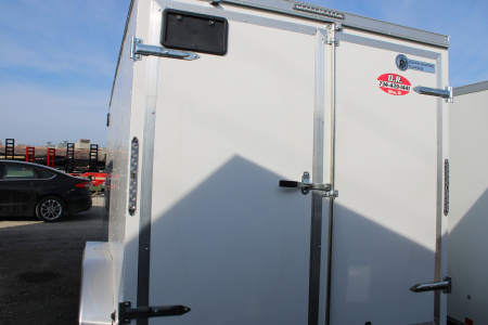 New 2026 Darkhorse Cargo 7X14 DD WITH EXTRA 6" INTERIOR HEIGHT STOCK ID 52251 Cargo / Enclosed Trailer