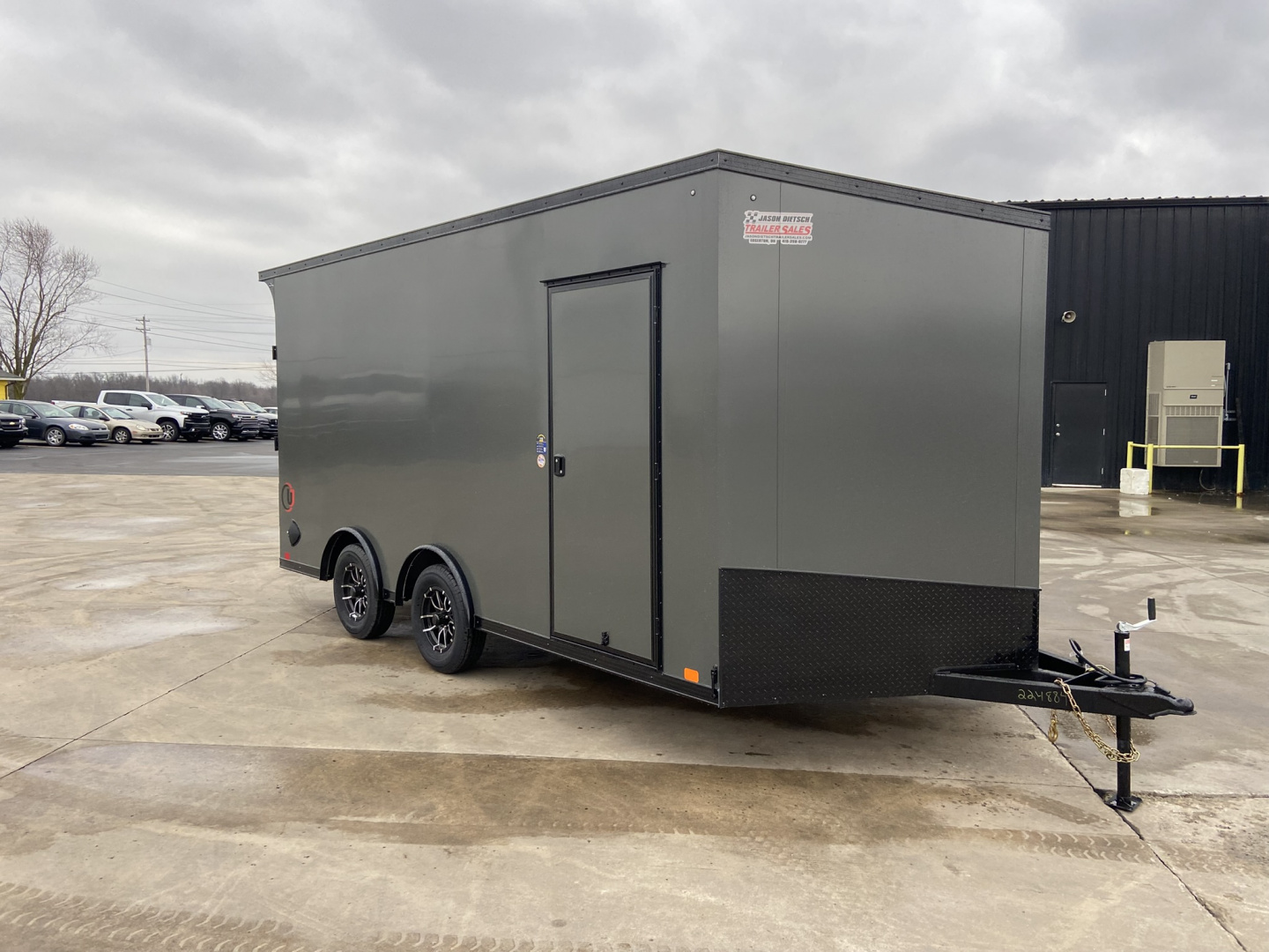 New United UJ 8.5X16 Cargo Enclosed Trailer