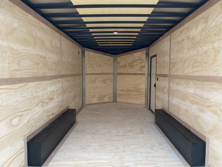 New United UJ 8.5X16 Cargo Enclosed Trailer