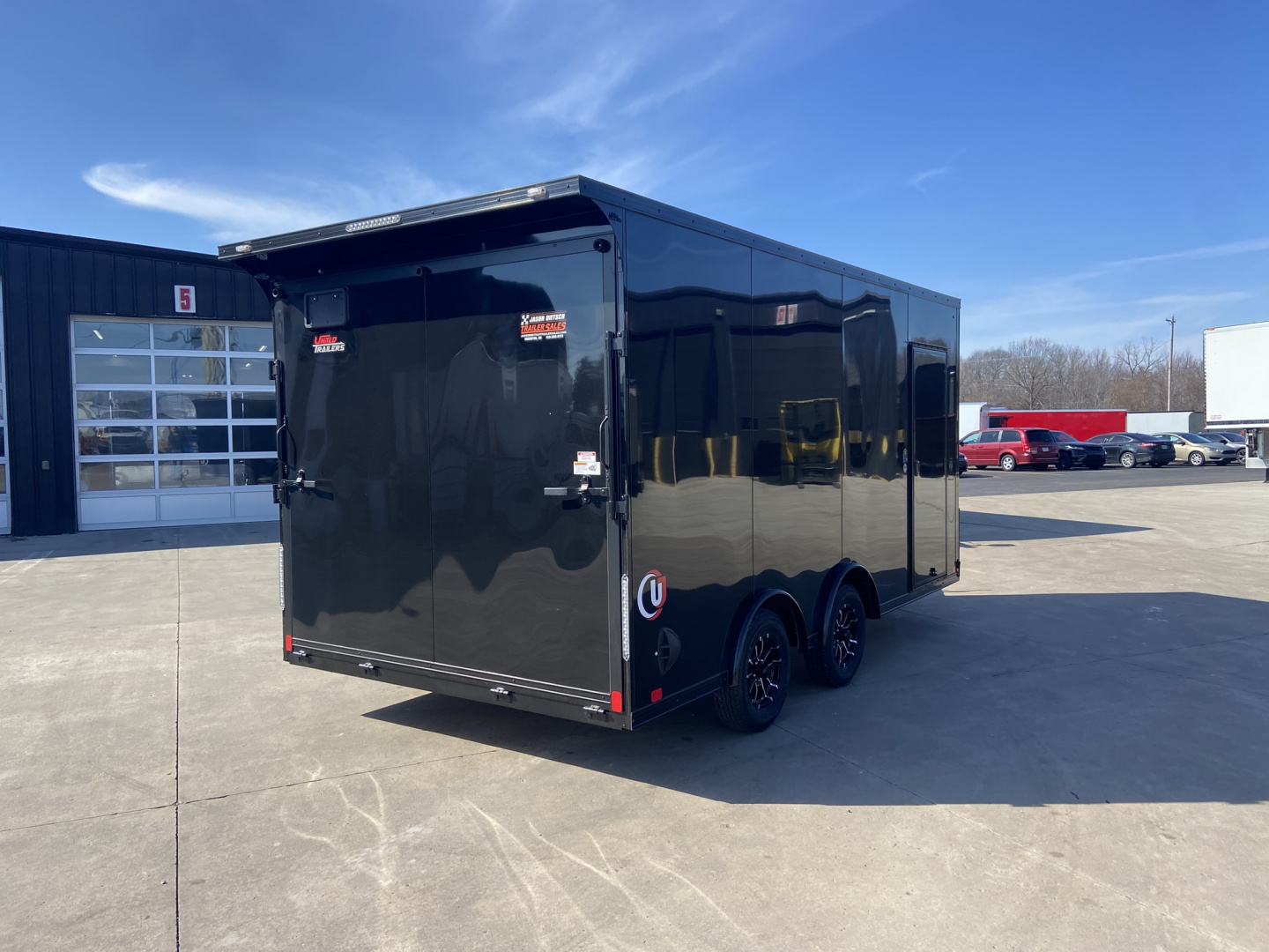 New 2026 United Trailers UJ-8.516TA35 Cargo / Enclosed Trailer
