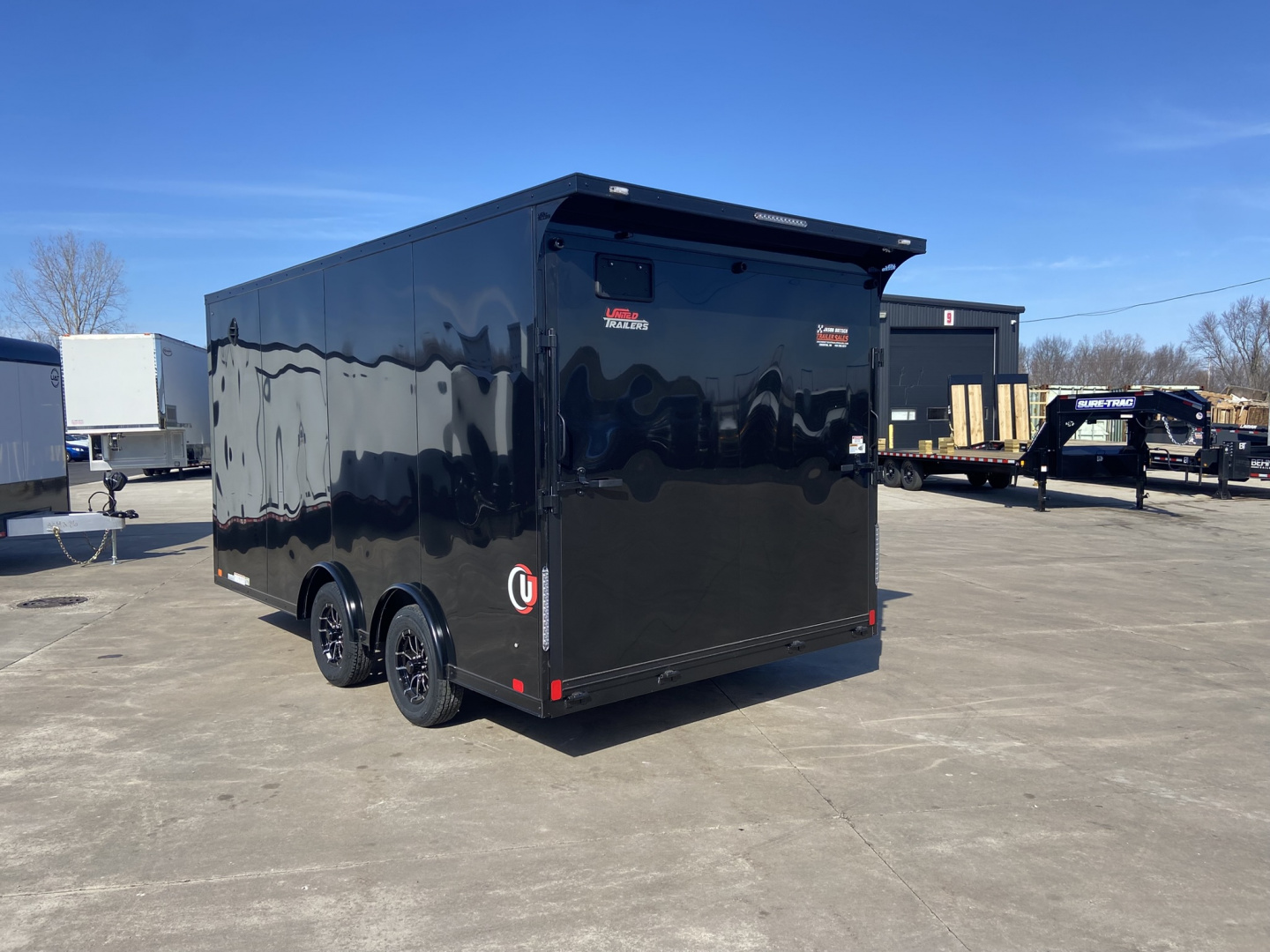 New 2026 United Trailers UJ-8.516TA35 Cargo / Enclosed Trailer