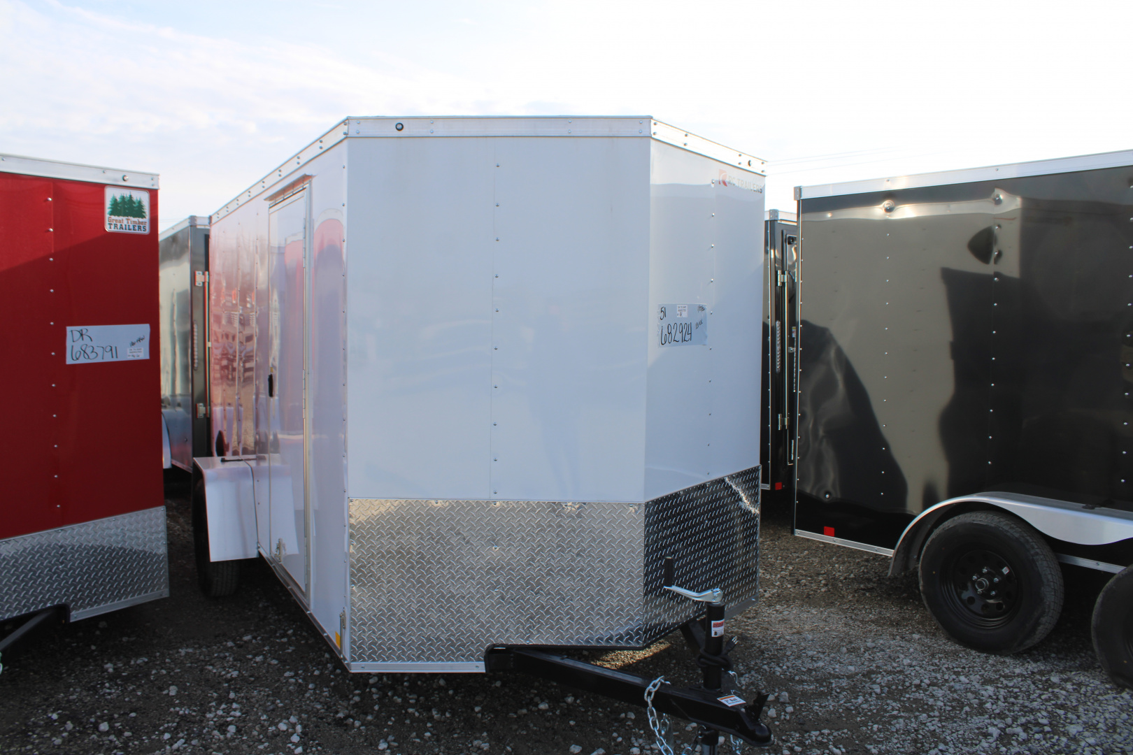 New 2026 RC Trailers 6X12 R RWT WITH 6" EXTRA INTERIOR HEIGHT STOCK ID 52284 Cargo / Enclosed Trailer