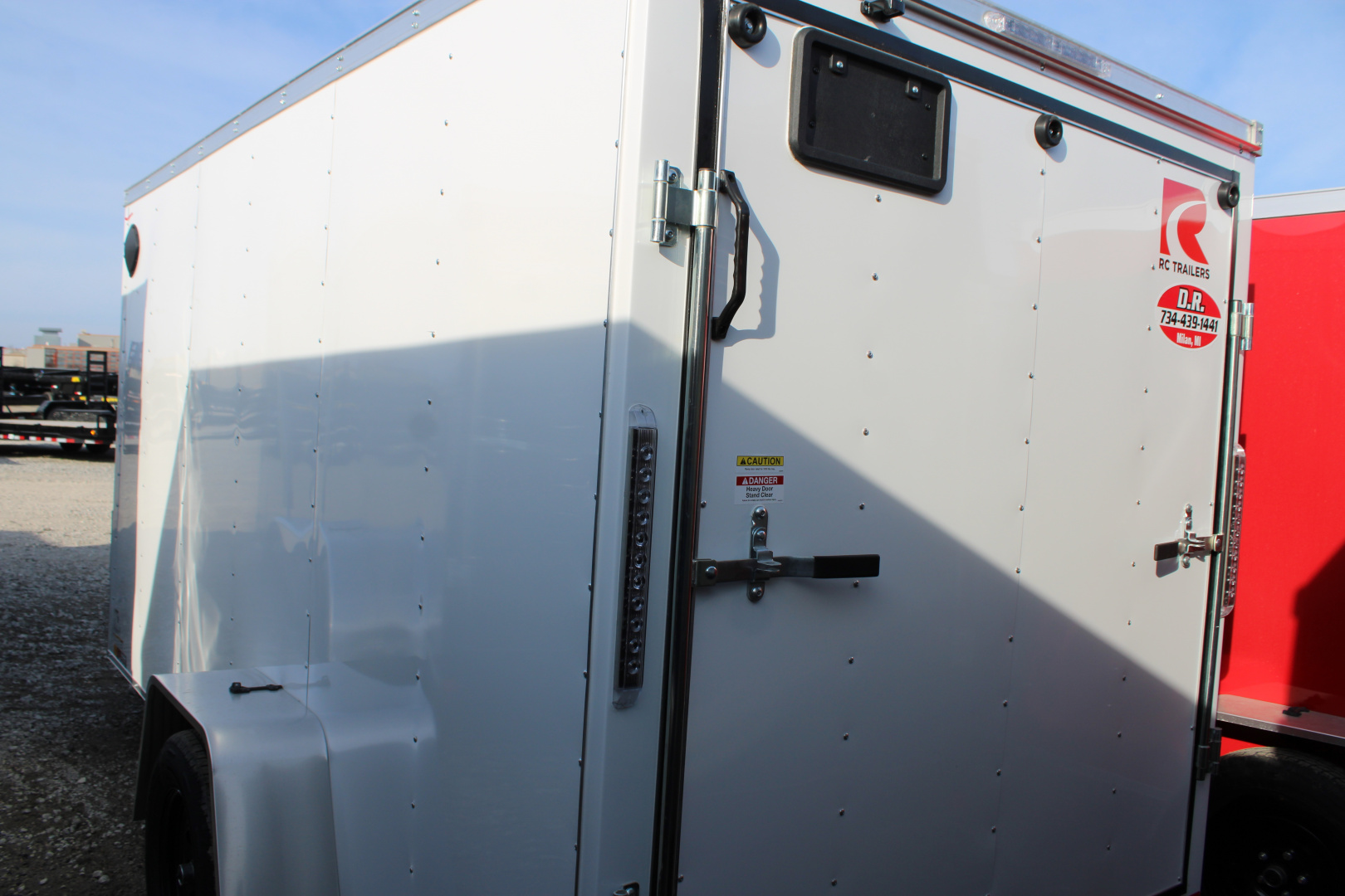 New 2026 RC Trailers 6X12 R RWT WITH 6" EXTRA INTERIOR HEIGHT STOCK ID 52284 Cargo / Enclosed Trailer