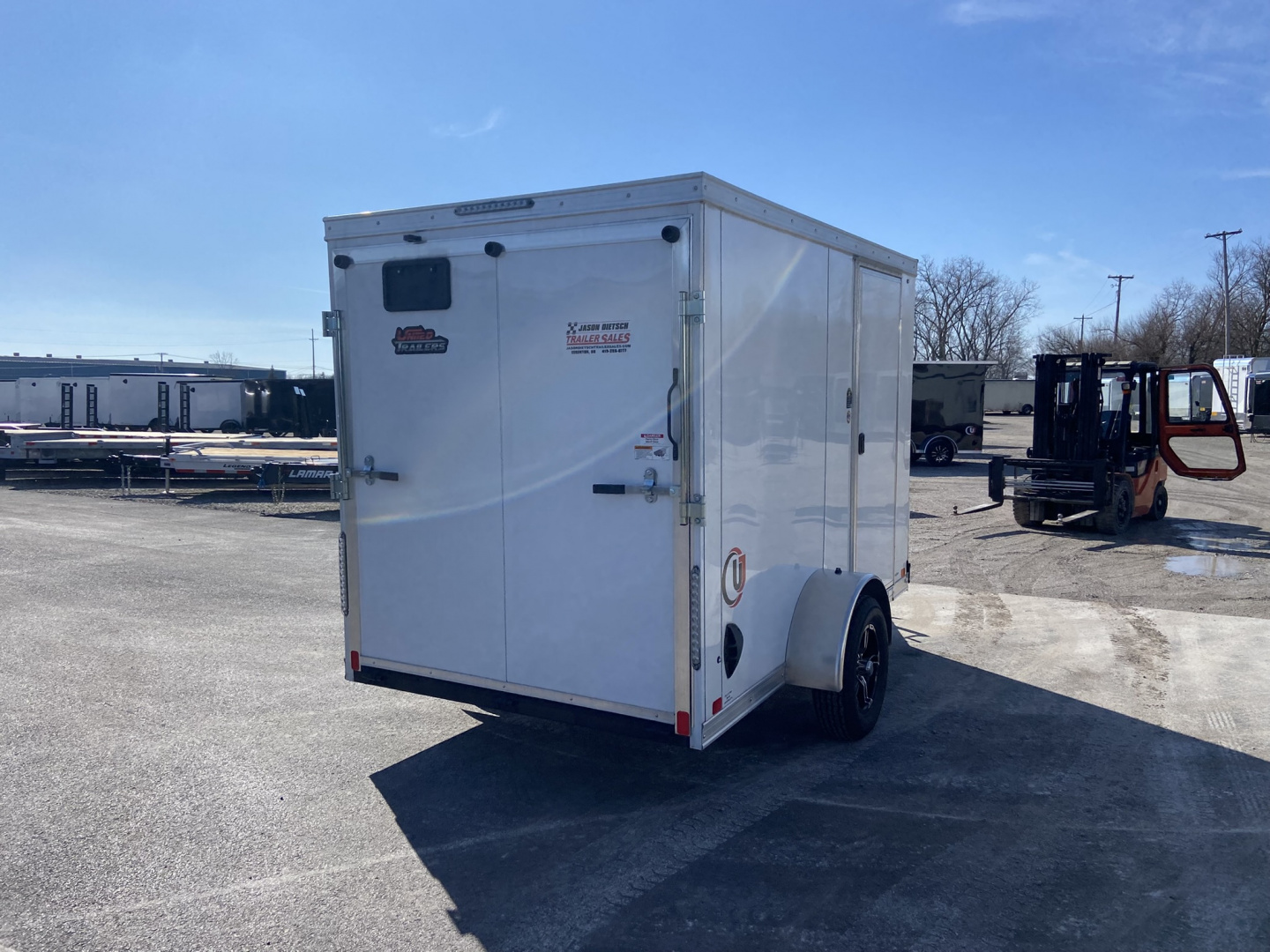 Used 2024 United UJ 6X10 Cargo Enclosed Trailer