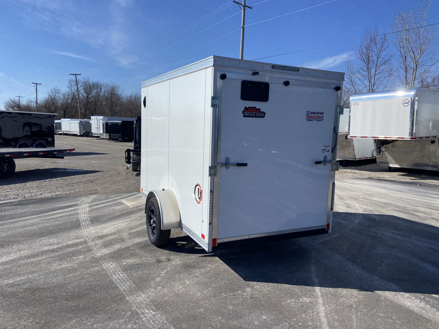 Used 2024 United UJ 6X10 Cargo Enclosed Trailer