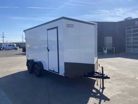 New United UJ 7X14 Cargo Enclosed Trailer