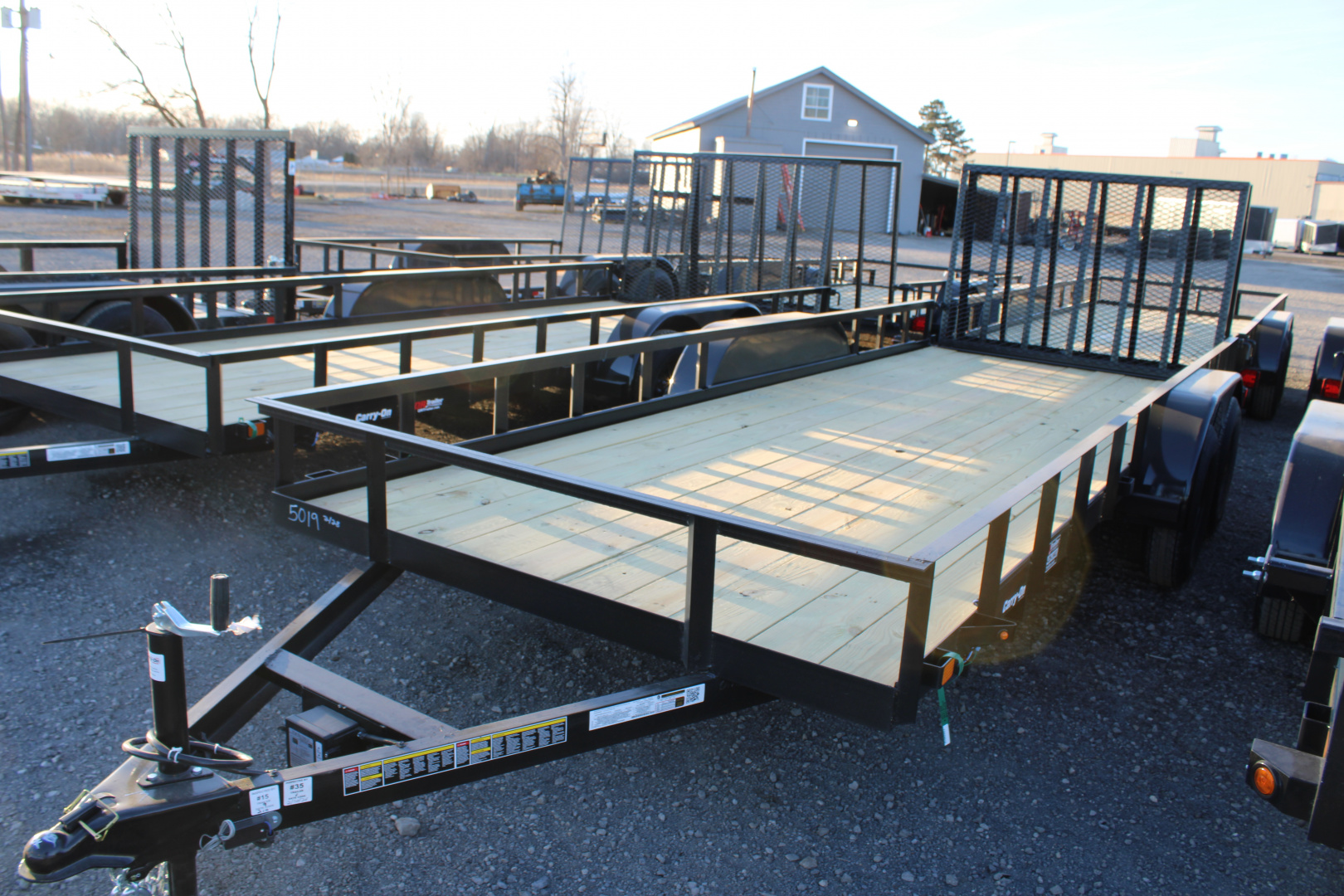 New 2026 Carry-On 18' RG 7K GVWR STOCK ID 52328 Landscape Trailer