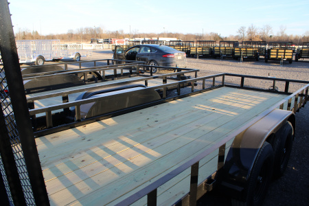 New 2026 Carry-On 18' RG 7K GVWR STOCK ID 52328 Landscape Trailer