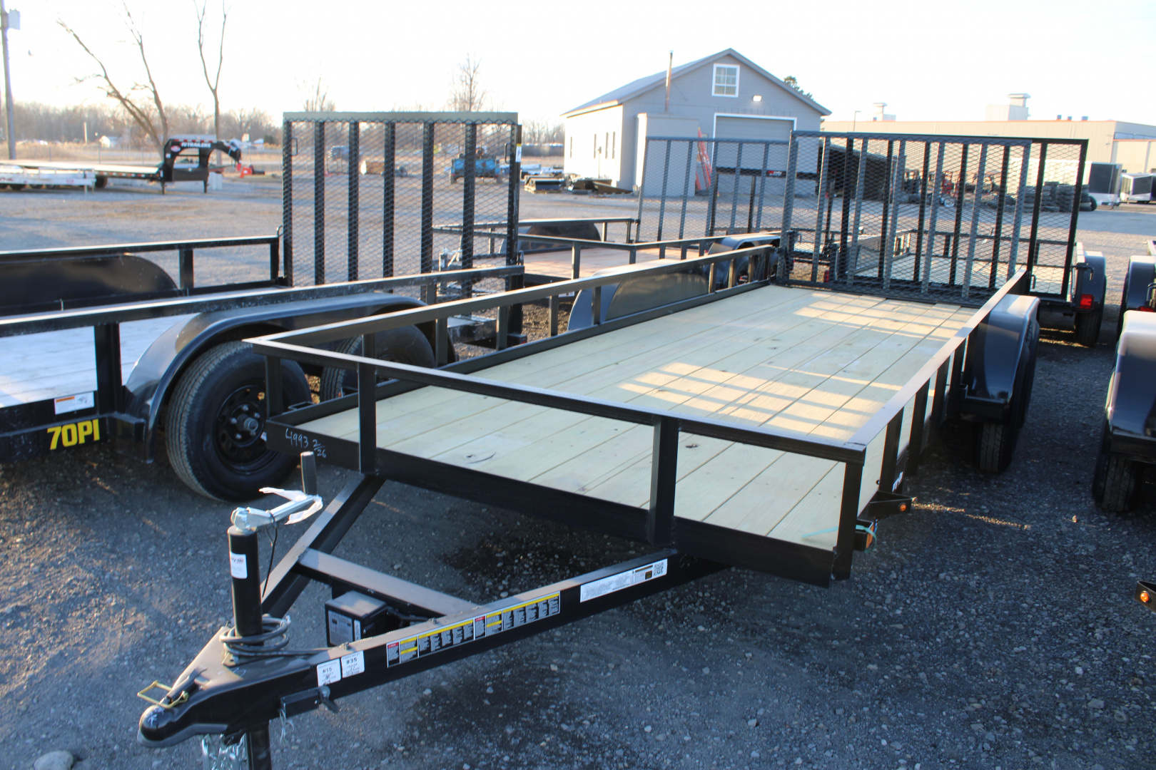 New 2026 Carry-On 18' RG 7K GVWR STOCK ID 52334 Landscape Trailer