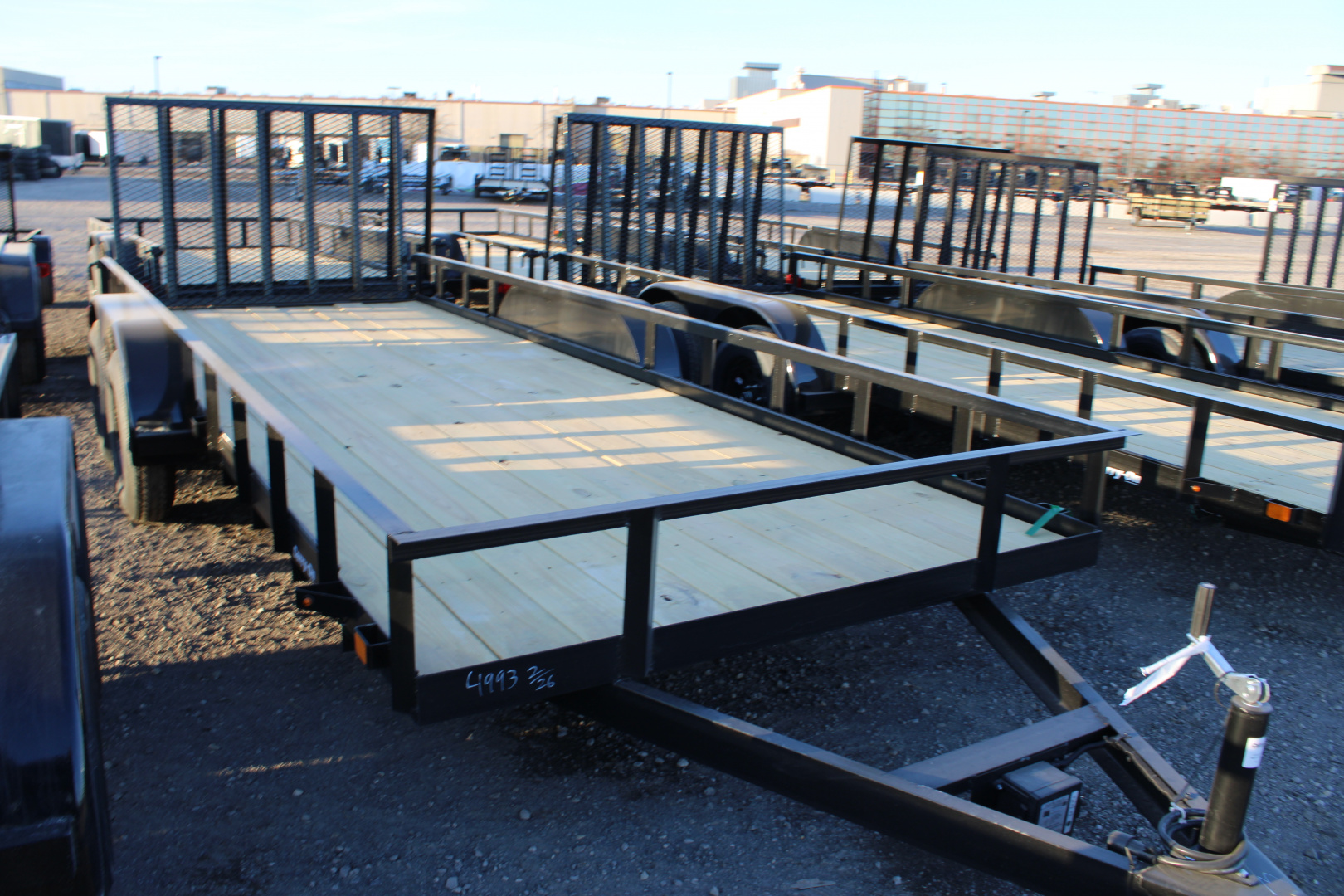 New 2026 Carry-On 18' RG 7K GVWR STOCK ID 52334 Landscape Trailer