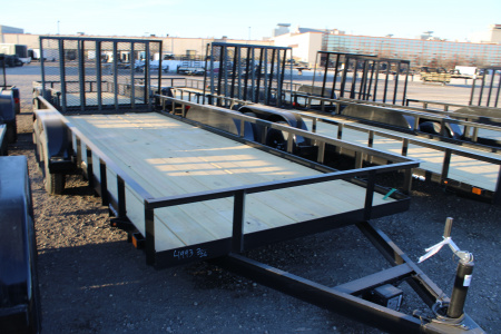 New 2026 Carry-On 18' RG 7K GVWR STOCK ID 52334 Landscape Trailer