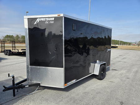 New 2026 Homesteader Trailer 7X12 3.5K INTREPID Cargo / Enclosed Trailer
