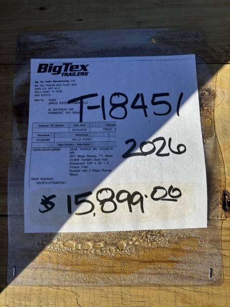 New 2026 Big Tex Trailers 102X28+5 Deckover Trailer