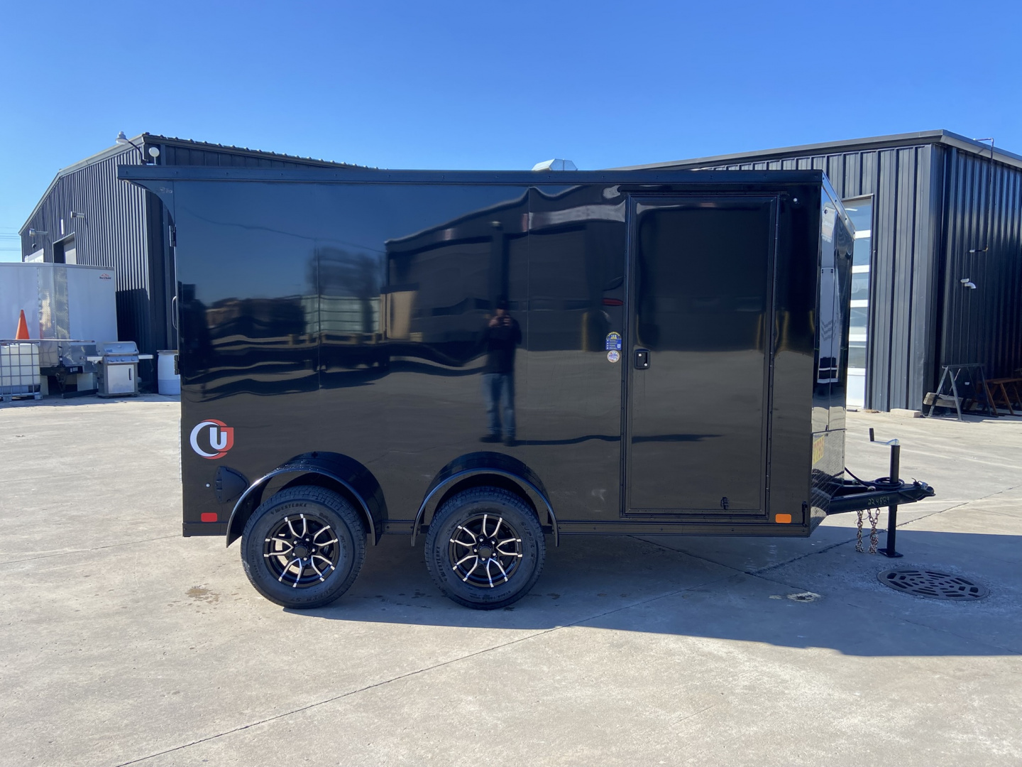 New United UJ 6X12 Cargo Enclosed Trailer