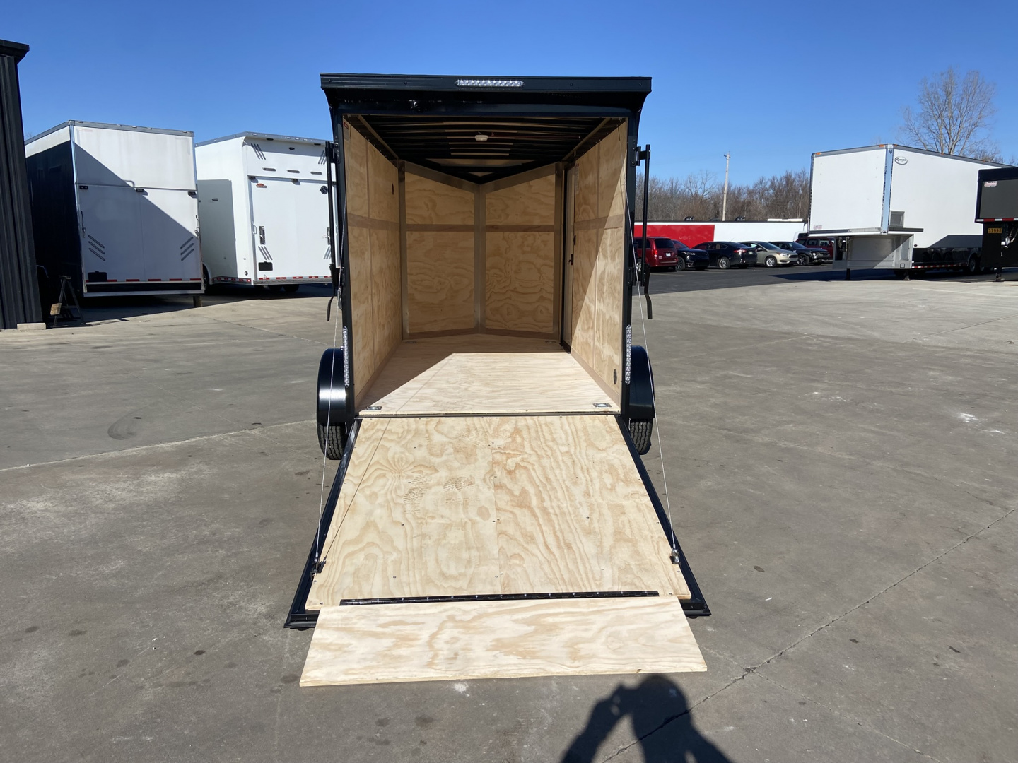 New United UJ 6X12 Cargo Enclosed Trailer