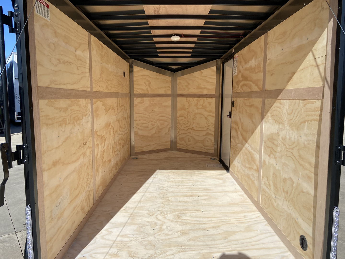 New United UJ 6X12 Cargo Enclosed Trailer