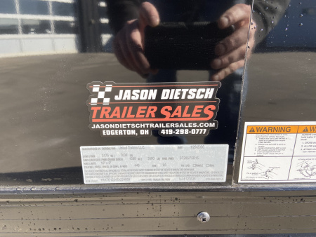 New United UJ 6X12 Cargo Enclosed Trailer