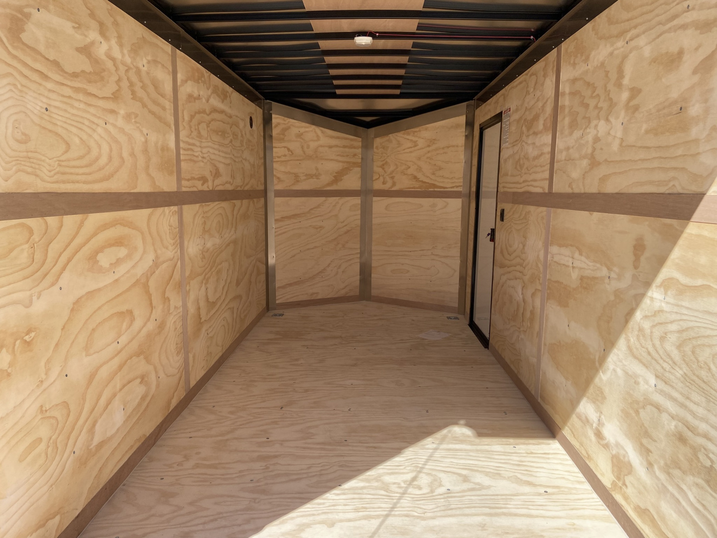 New United UJ 7X14 Cargo Enclosed Trailer