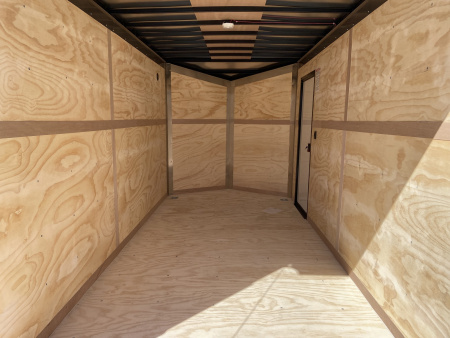 New United UJ 7X14 Cargo Enclosed Trailer