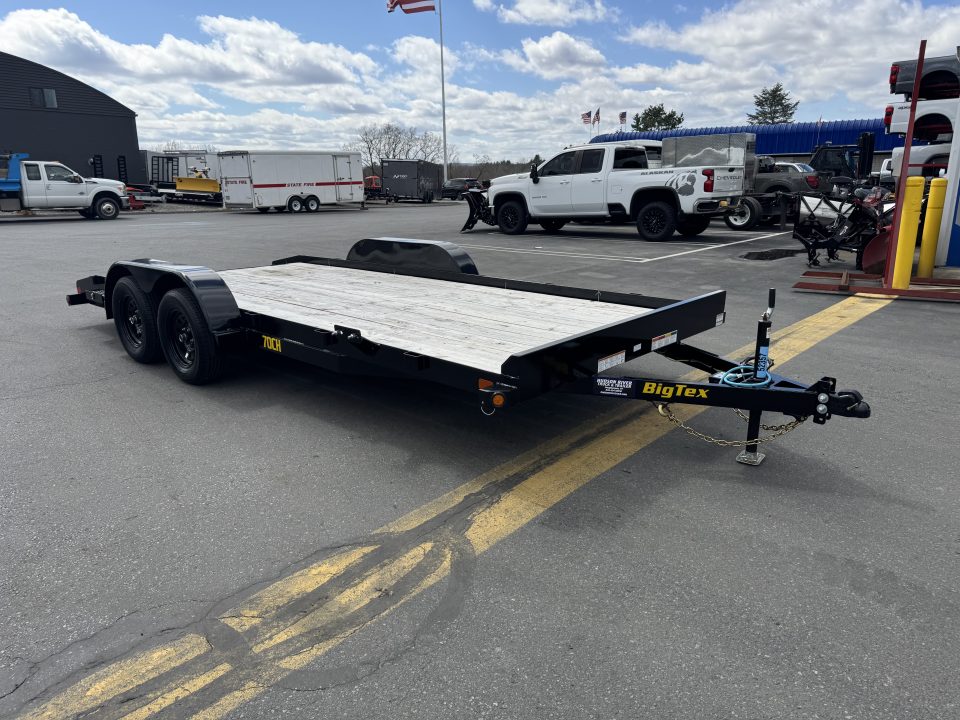New 2026 Big Tex Trailers 70CH-18BKDT28 7X18 TA Car Hauler