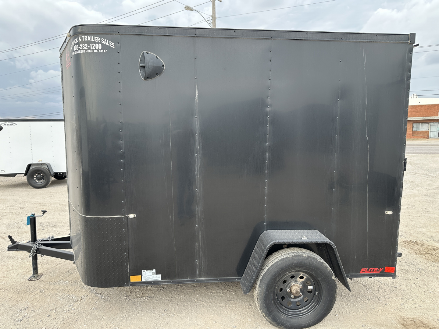 New 2023 Cargo Craft 6'x10'x6'6" Elite V Nose with ramp Cargo / Enclosed Trailer