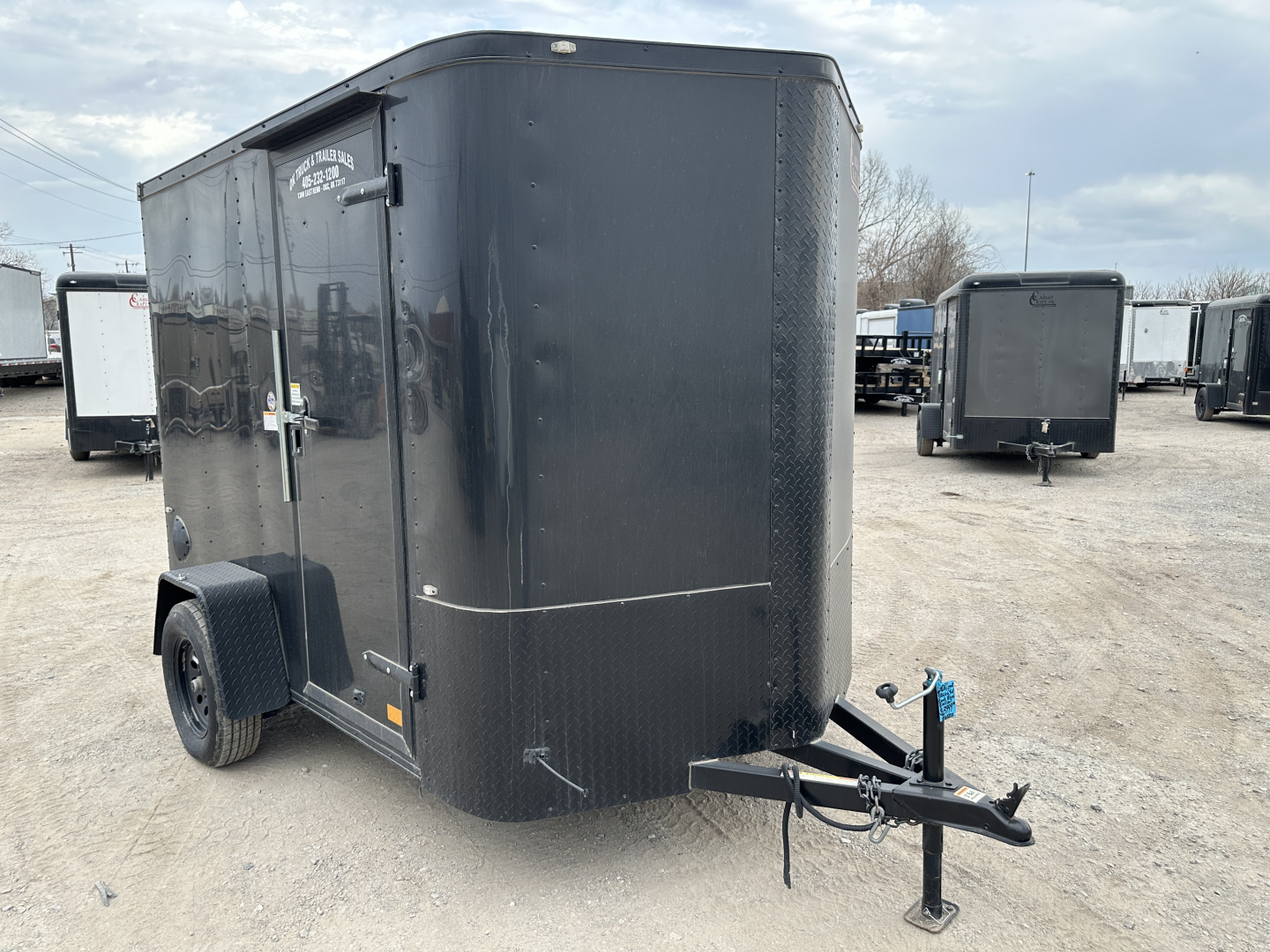 New 2023 Cargo Craft 6'x10'x6'6" Elite V Nose with ramp Cargo / Enclosed Trailer