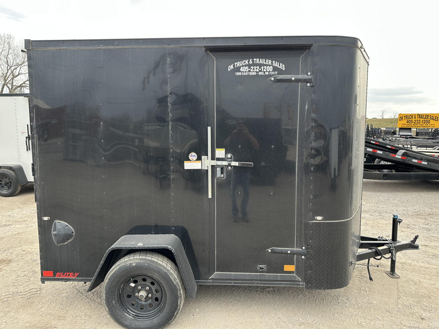 New 2023 Cargo Craft 6'x10'x6'6" Elite V Nose with ramp Cargo / Enclosed Trailer