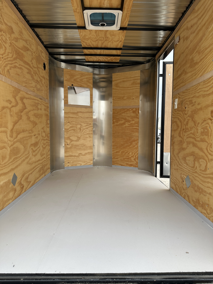 New 2023 Cargo Craft 6'x10'x6'6" Elite V Nose with ramp Cargo / Enclosed Trailer