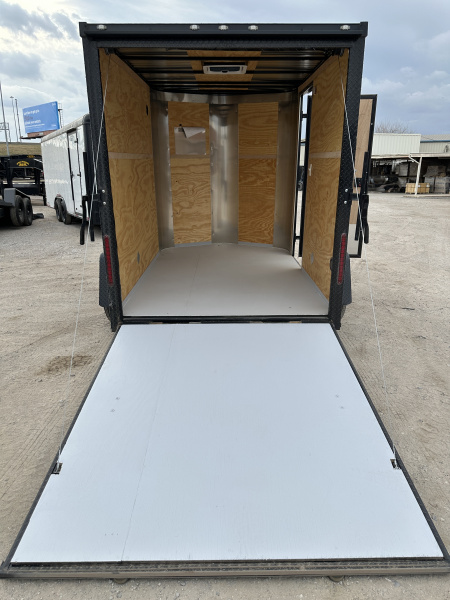 New 2023 Cargo Craft 6'x10'x6'6" Elite V Nose with ramp Cargo / Enclosed Trailer