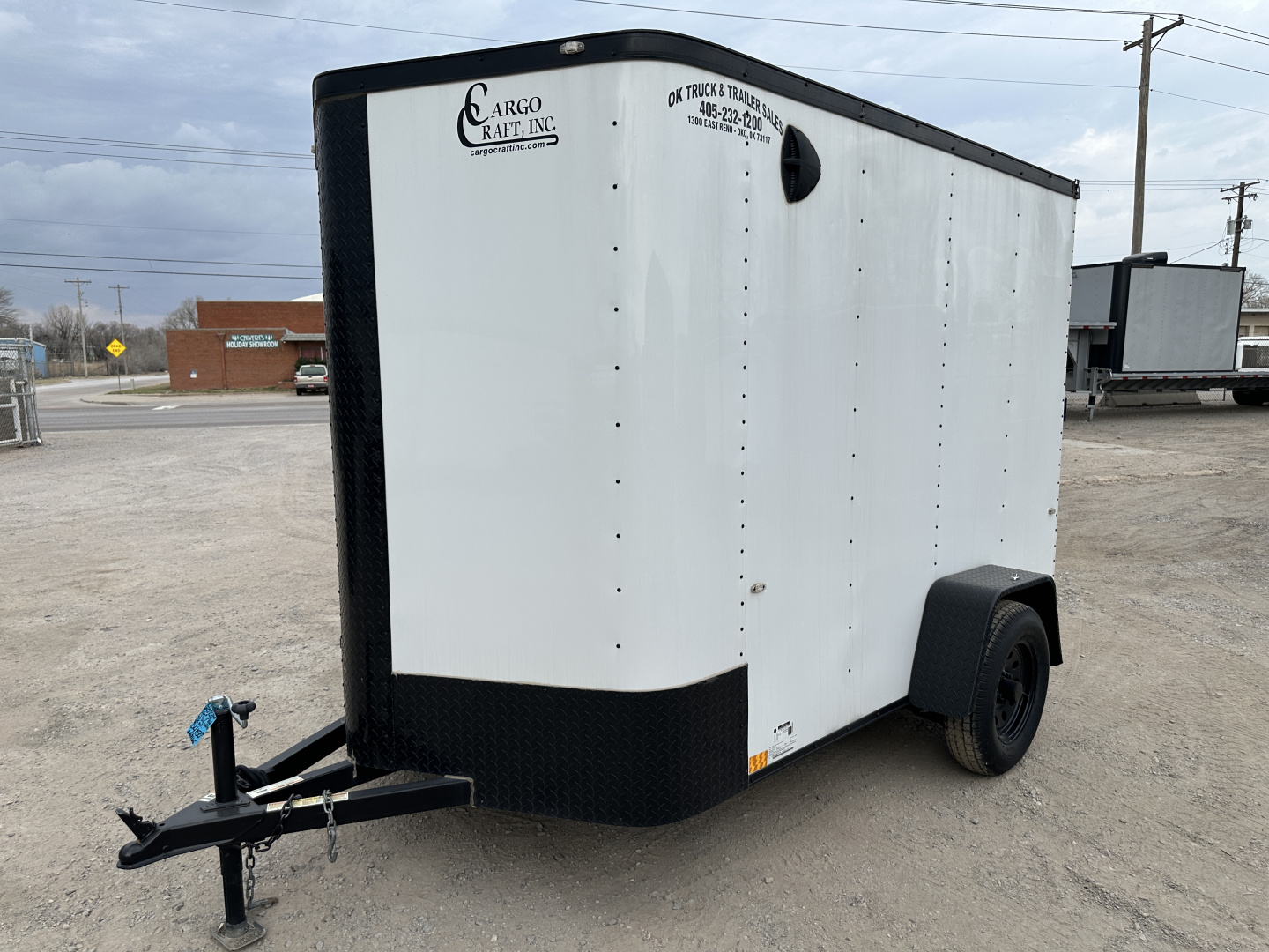 New 2024 Cargo Craft 6'x10'x6'6" Elite V Nose Sport with Ramp Cargo / Enclosed Trailer