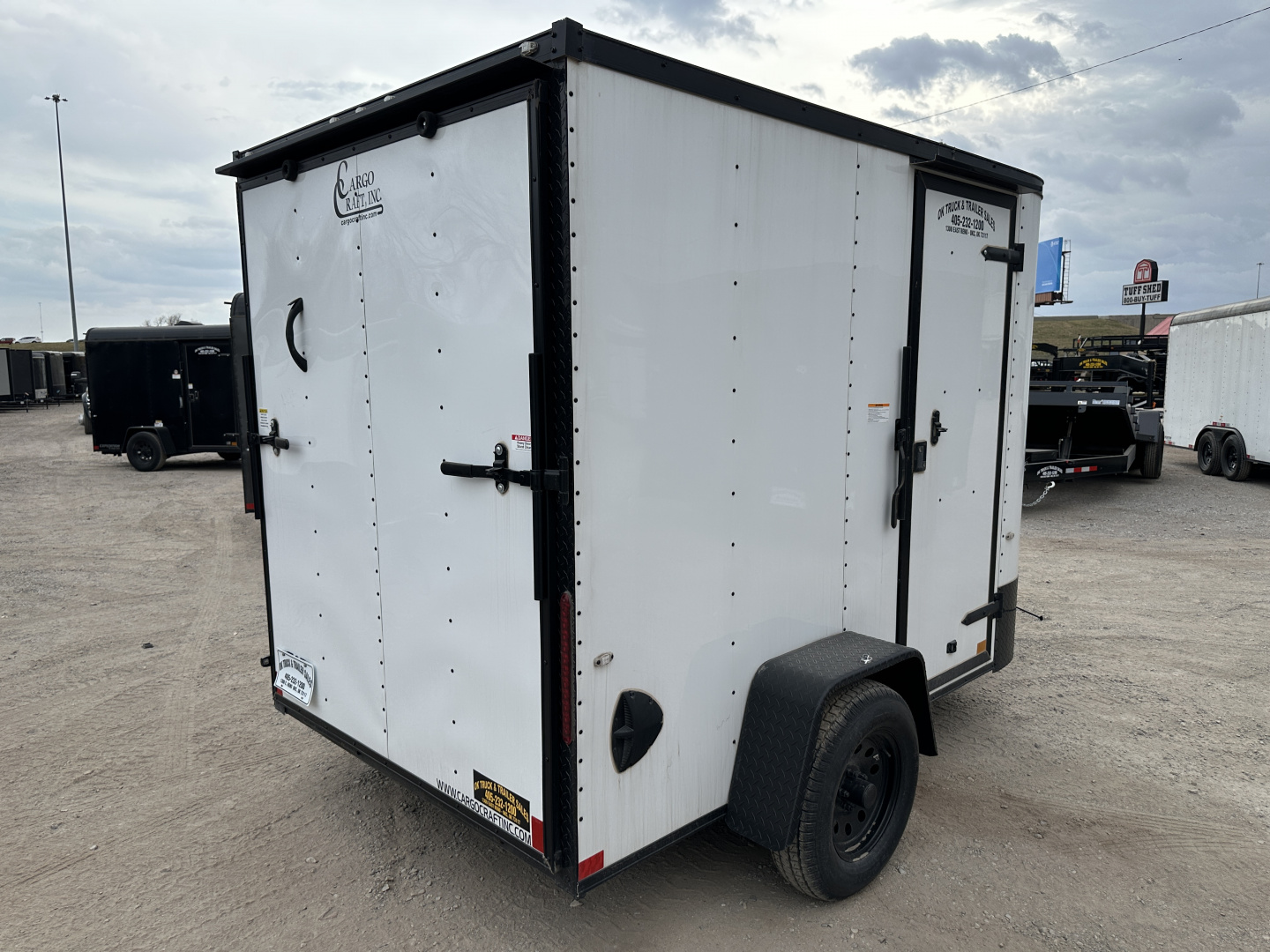 New 2024 Cargo Craft 6'x10'x6'6" Elite V Nose Sport with Ramp Cargo / Enclosed Trailer