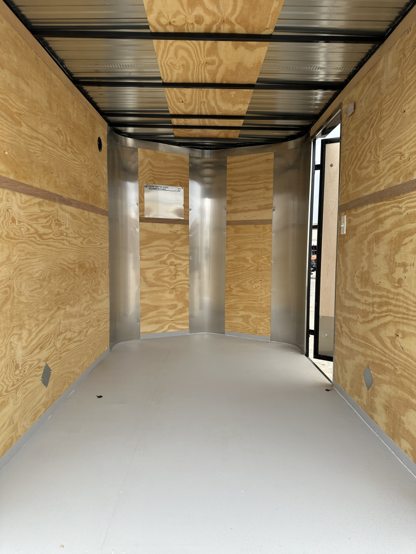 New 2024 Cargo Craft 6'x10'x6'6" Elite V Nose Sport with Ramp Cargo / Enclosed Trailer