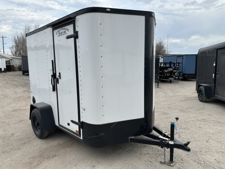 New 2024 Cargo Craft 6'x10'x6'6  Elite V Nose Sport with Ramp Cargo / Enclosed Trailer