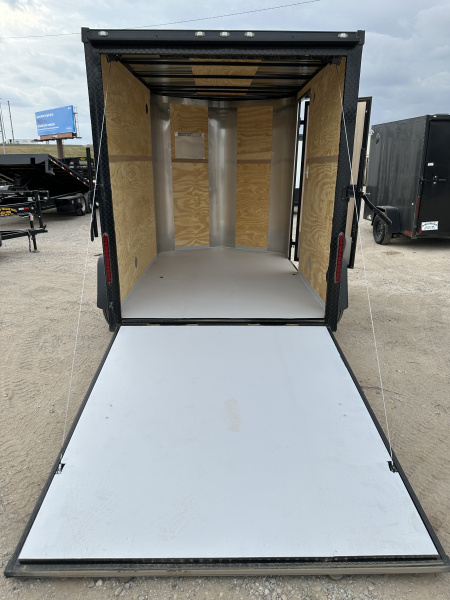New 2024 Cargo Craft 6'x10'x6'6" Elite V Nose Sport with Ramp Cargo / Enclosed Trailer