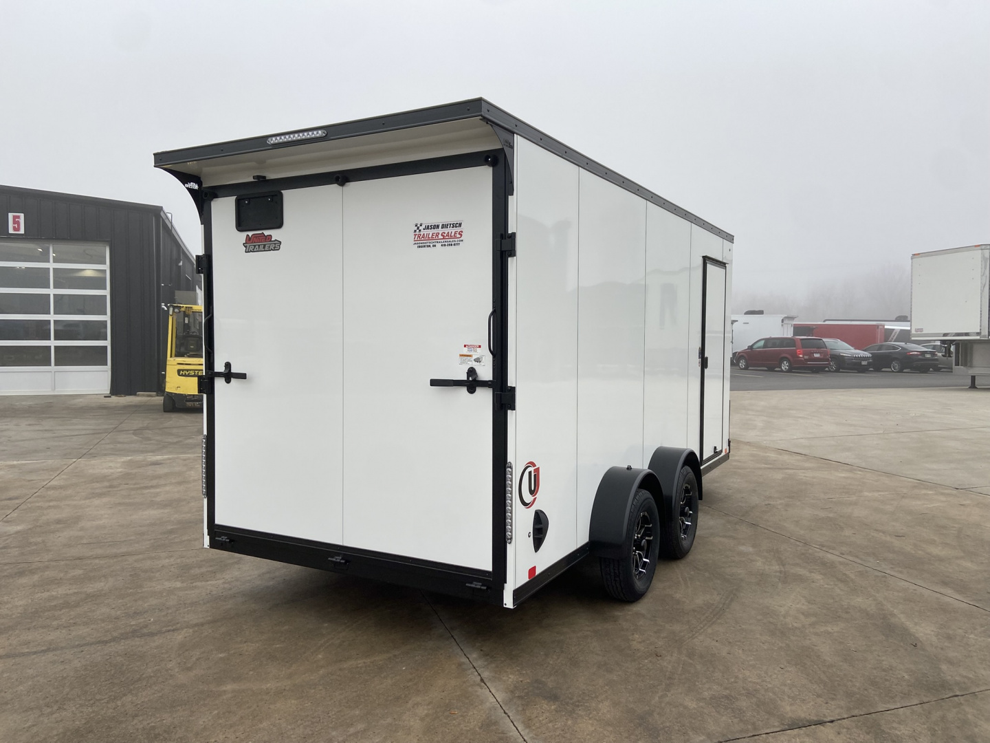 New United 16' Enclosed Cargo Trailer